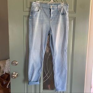 High rise jeans